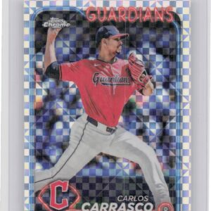 2024 Topps Chrome Update Carlos Carrasco X Fractors #USC4 Guardians