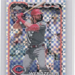 2024 Topps Chrome Update Davis Wendzel X Fractors RC #USC83 Reds