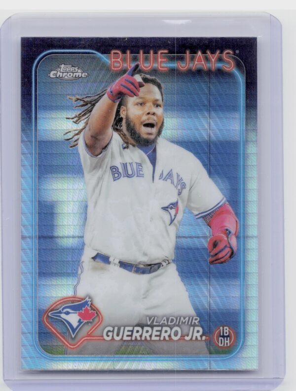 2024 Topps Chrome Vladimir Guerrero Jr. Prism Refractors #78 Jays