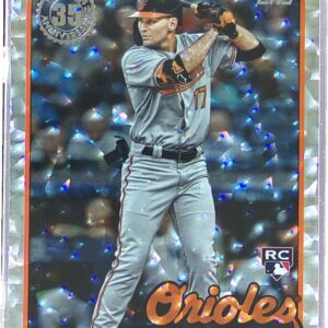 2024 Topps Colton Cowser #89B-12 Orioles 1989 35th Anniversary Foil