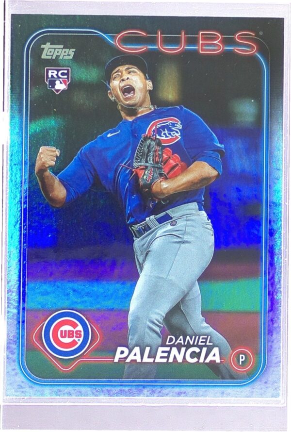 2024 Topps Daniel Palencia Rainbow Foil RC #178 Cubs