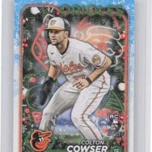 2024 Topps Holiday Colton Cowser Rookie H170 Orioles