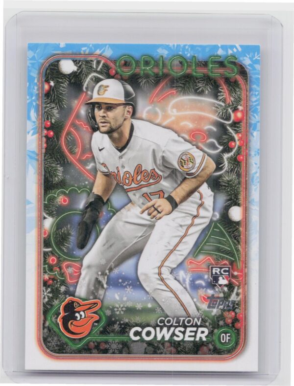 2024 Topps Holiday Colton Cowser Rookie H170 Orioles