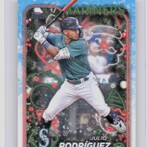 2024 Topps Holiday Julio Rodriguez #H153 Mariners
