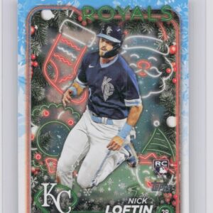 2024 Topps Holiday Nick Loftin Rookie H30 Royals