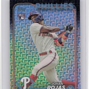 2024 Topps Johan Rojas Holiday #209 Phillies