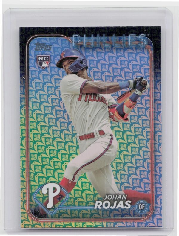2024 Topps Johan Rojas Holiday #209 Phillies