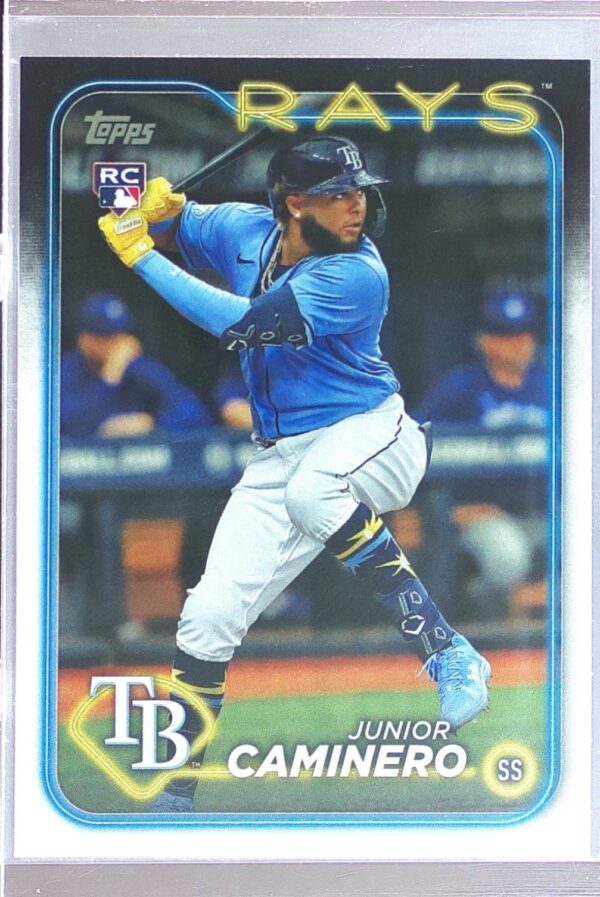 2024 Topps Junior Caminero RC #628 Rays