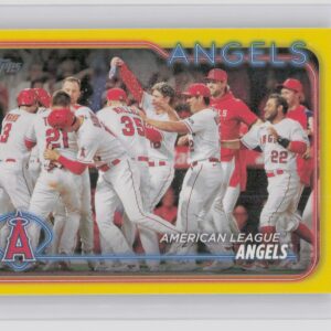 2024 Topps Los Angeles Angels Yellow #279 Angels