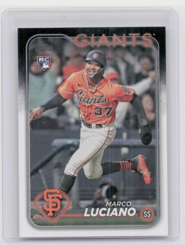 2024 Topps Marco Luciano Rookie RC #232 Giants
