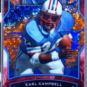 2024 Topps Resurgence Earl Campbell Blue & Orange Spark #40 Oilers