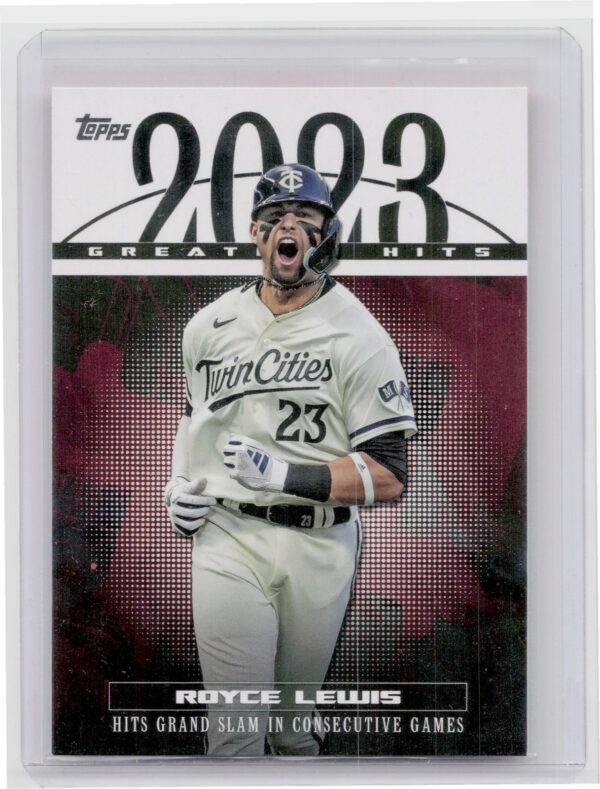 2024 Topps Royce Lewis #23GH-23 Twins 2023 Greatest Hits