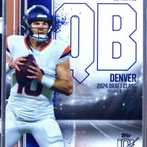 2024 Topps Signature Class Bo Nix Bronze #100 Broncos