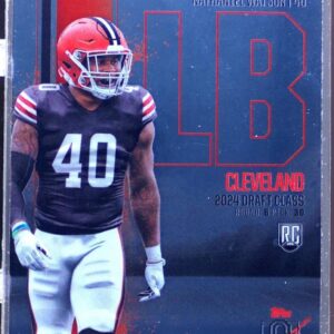 2024 Topps Signature Class Nathaniel Watson RC #RCV-34 Browns Base Chrome VAR