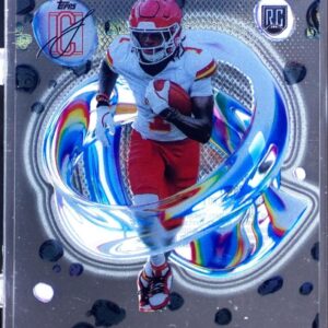 2024 Topps Signature Class Xavier Worthy RC #F-8 Chiefs Fluidity