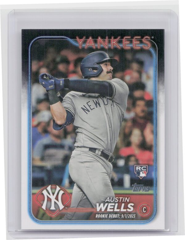 2024 Topps Update Austin Wells RC #US325 Yankees