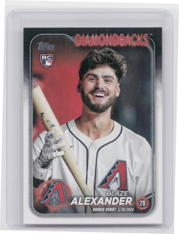 2024 Topps Update Blaze Alexander #US265 Diamondbacks