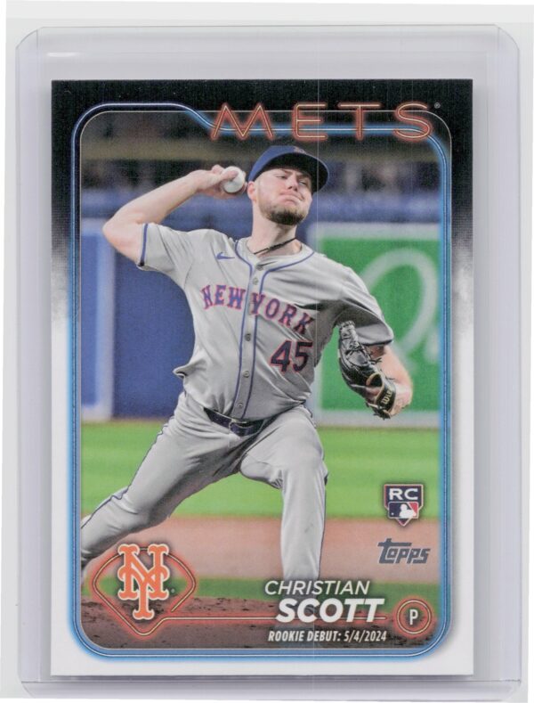 2024 Topps Update Christian Scott RC #US253 Mets