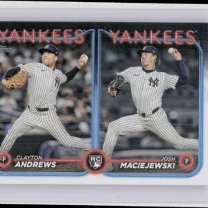 2024 Topps Update Clayton Andrews  / Josh Maciejewski RC #US163 Yankees