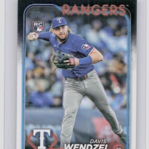 2024 Topps Update Davis Wendzel RC #US248 Rangers
