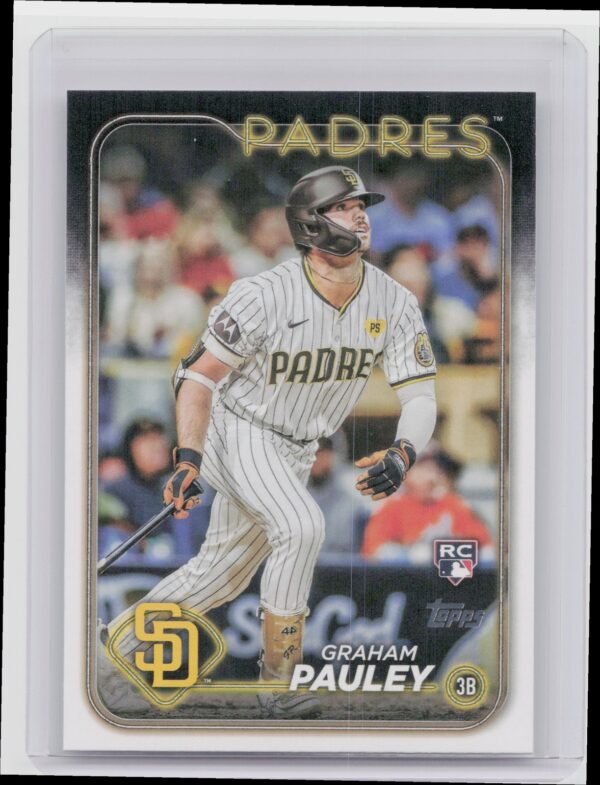 2024 Topps Update Graham Pauley RC #US84 Padres