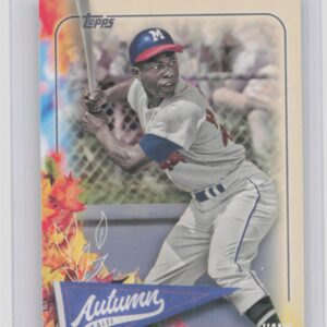 2024 Topps Update Hank Aaron #AT-39 Braves Autumn Tales