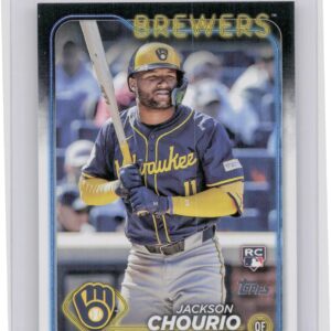 2024 Topps Update Jackson Chourio RC #US155 Brewers