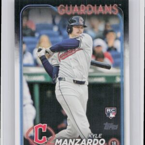 2024 Topps Update Kyle Manzardo RC #US262 Guardians