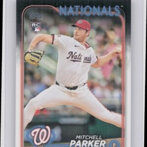2024 Topps Update Mitchell Parker RC #US5 Nationals