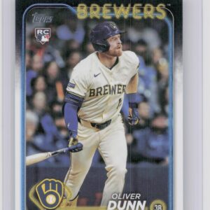 2024 Topps Update Oliver Dunn RC #US310 Brewers