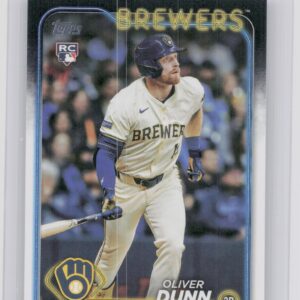 2024 Topps Update Oliver Dunn RC #US310 Brewers