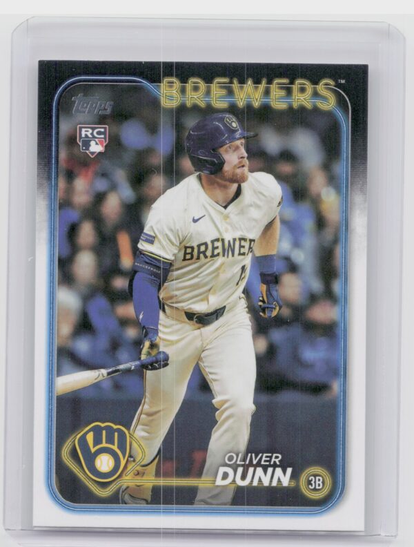 2024 Topps Update Oliver Dunn RC #US310 Brewers