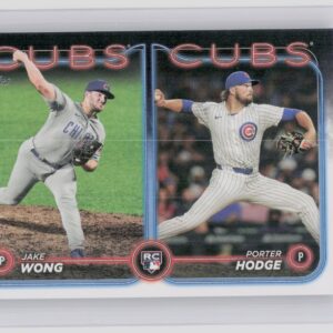 2024 Topps Update Porter Hodge  / Jake Wong RC #US106 Cubs