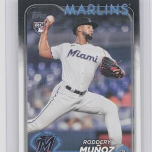 2024 Topps Update Roddery Munoz RC #US322 Marlins