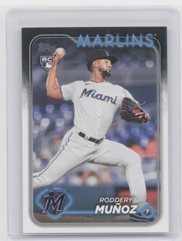 2024 Topps Update Roddery Munoz RC #US322 Marlins