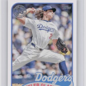 2024 Topps Update Tyler Glasnow #89US-1 Dodgers 1989 Topps Baseball 35th Anni