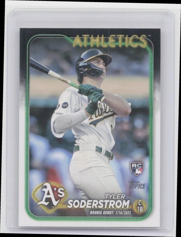 2024 Topps Update Tyler Soderstrom #US116 Athletics