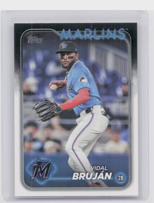 2024 Topps Update Vidal Brujan #US216 Marlins