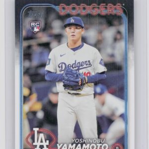 2024 Topps Update Yoshinobu Yamamoto #US149 Dodgers