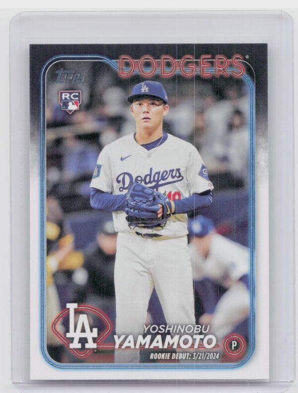 2024 Topps Update Yoshinobu Yamamoto #US149 Dodgers
