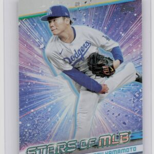 2024 Topps Yoshinobu Yamamoto #SMLB-57 Dodgers Stars of MLB