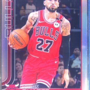 2025-26 Topps Chrome Chris Duarte Refractor #83 Bulls