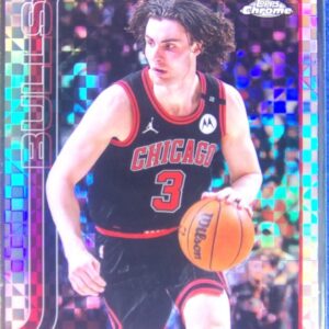 2025-26 Topps Chrome Josh Giddey X Fractor #48 Bulls