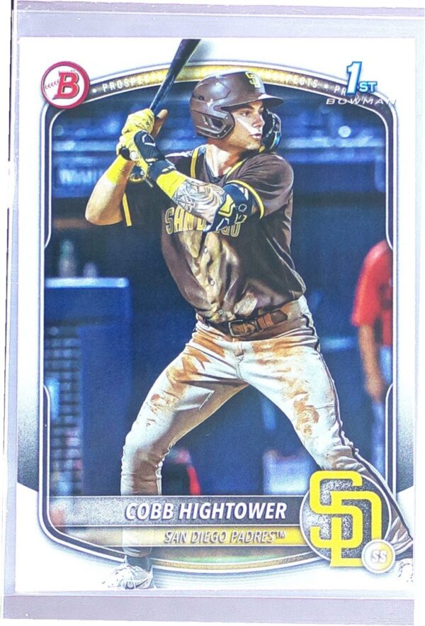 2025 Bowman Cobb Hightower #BP-104 Padres Prospects