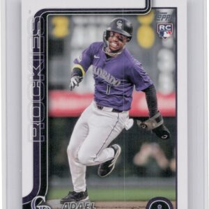 2025 Topps Adael Amador RC #191 Rockies