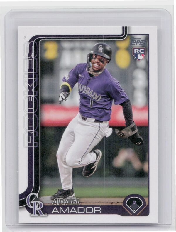 2025 Topps Adael Amador RC #191 Rockies