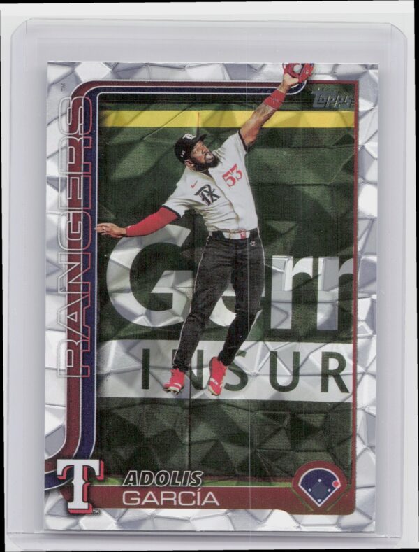 2025 Topps Adolis Garcia Diamante Foil #247 Rangers