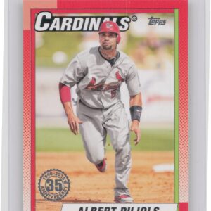 2025 Topps Albert Pujols #T90-68 Cardinals 1990 Topps Baseball 35th Anniversary
