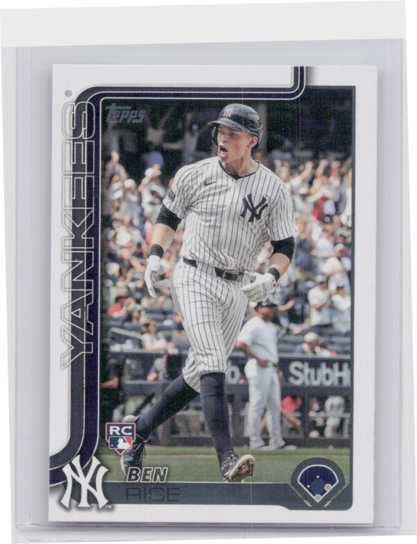 2025 Topps Ben Rice RC #337 Yankees