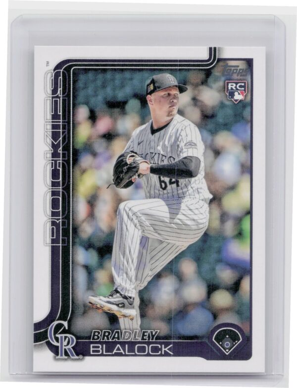 2025 Topps Bradley Blalock RC #161 Rockies